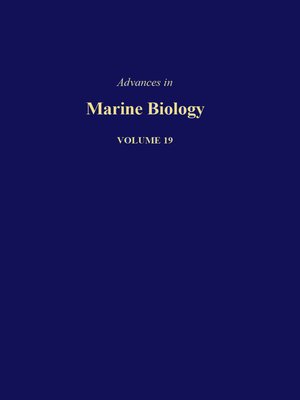 cover image of Advances in Marine Biology